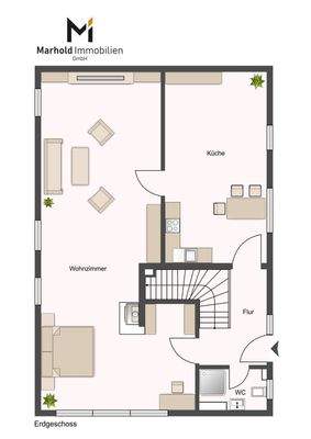 Wohnhaus Obergeschoss