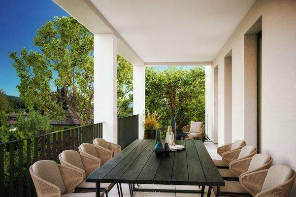 Architekturvisualisierung KBP INT TOP4 Terrasse