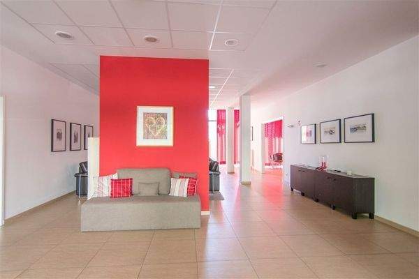 Große helle Gemeinschftsräume