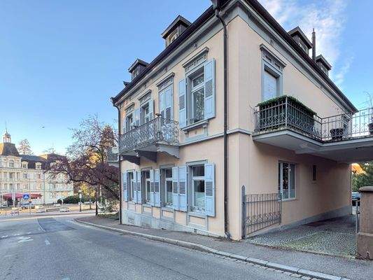 Ansicht von der Blauenstraße