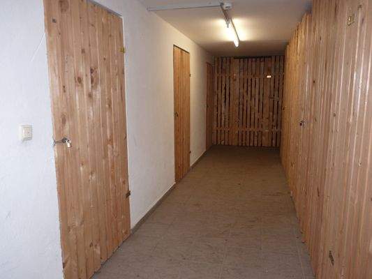 abgeschlossenes Kellerabteil
