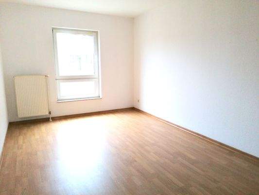 Schlafzimmer mit Laminat