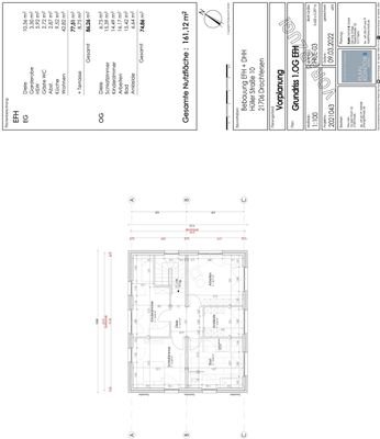 Einfamilienhaus Erdgeschoss