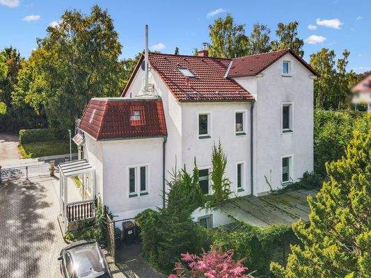 Drohnenaufnahmen Rückseite Haus