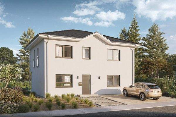 Hausansicht 2 Vollgeschosse