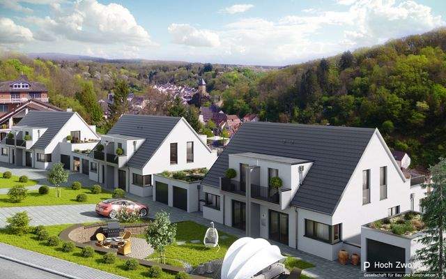 Zufahrt und Eingangsbereich