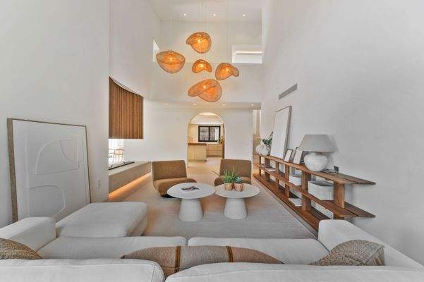 Living area in villa in Costa d_en Blanes 2