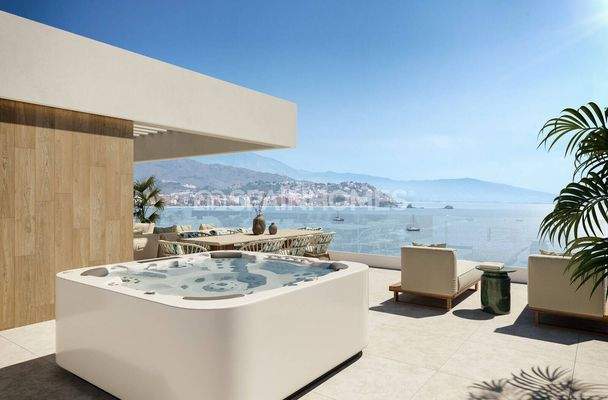 Stylish Beachfront Houses with Private Pools in Granada Almuñecar