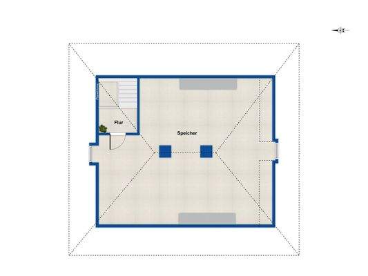 Grundriss Dachgeschoss