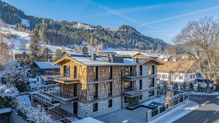 KITZIMMO-Repräsentative Wohnung in luxuriösem Neubau kaufen - Immobilien Kitzbühel.