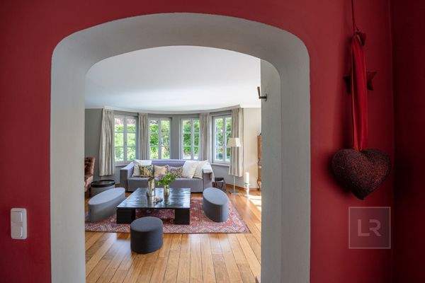 Blick ins Wohnzimmer