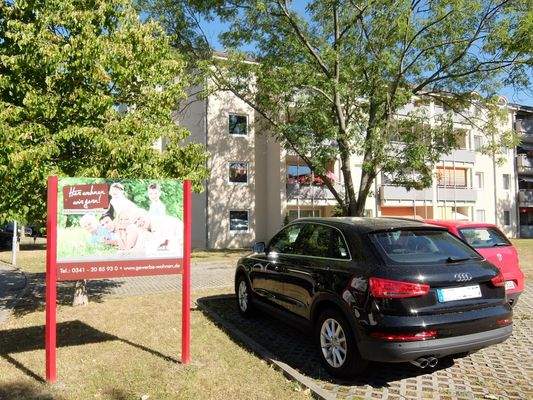 Außenanlage.Parkflächen