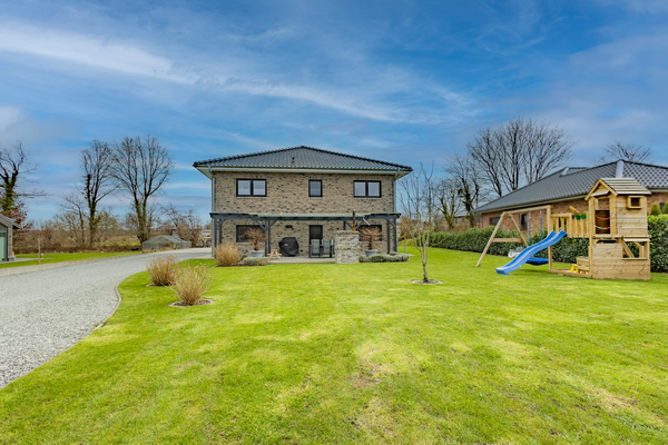 Rückansicht des Hauses