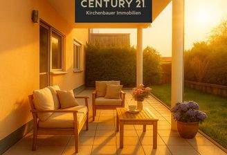 Ihre Terrasse mit eigenem Gartenbereich