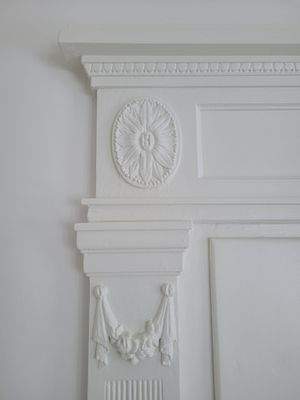 Detail, erhaltene Altbautüre