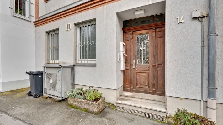 Eingangsbereich Basteigasse