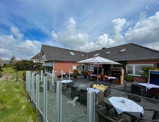 Terrasse mit herrlichem Blick