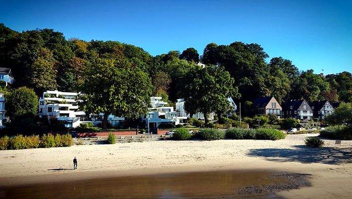 Elbstrand vor der Tür 