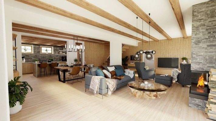 Visualisierung Wohnen EG