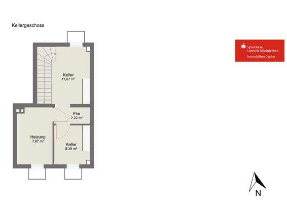 Kellergeschoss (teilunterkellert)