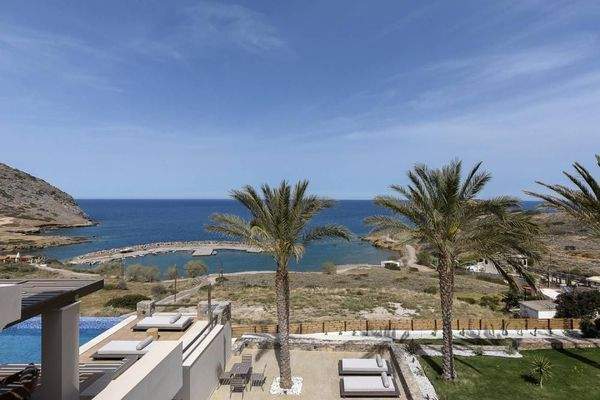 Kreta, Mochlos: Traumhafte Luxusvilla in einer ruhigen Bucht zum Verkauf