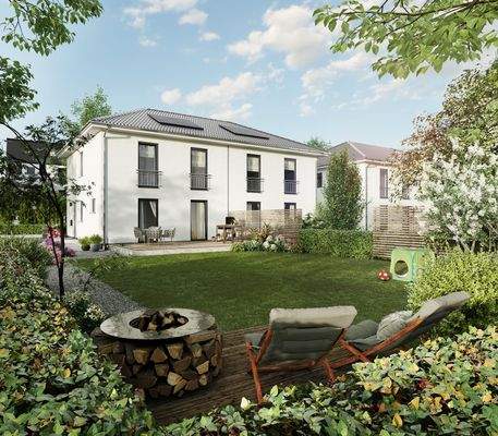 Doppelhaus-Aura-115-Garten-Ansicht