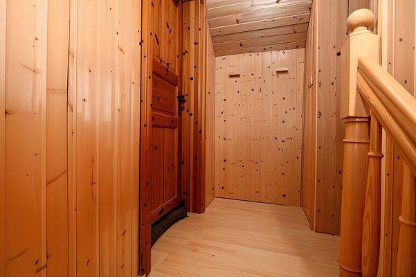 Der Flurbereich im Dachgeschoss