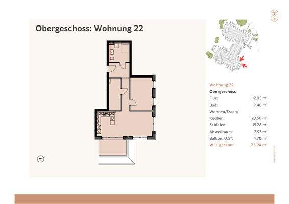 Obergeschoss_ Wohnung 22