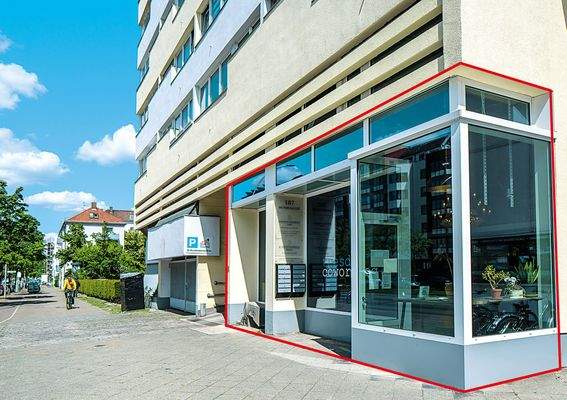 Blick auf das Objekt