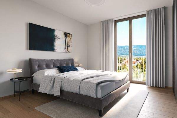 Beispielwohnung Schlafzimmer