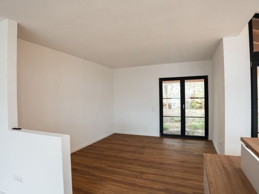 Der Essbereich mit Terrassenzugang