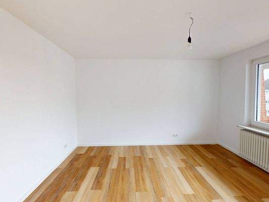 Ansicht III: Wohn- und Esszimmer