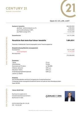 Finanzierungsbeispiel 06.2025