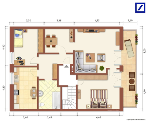 Grundriss Dachgeschoss