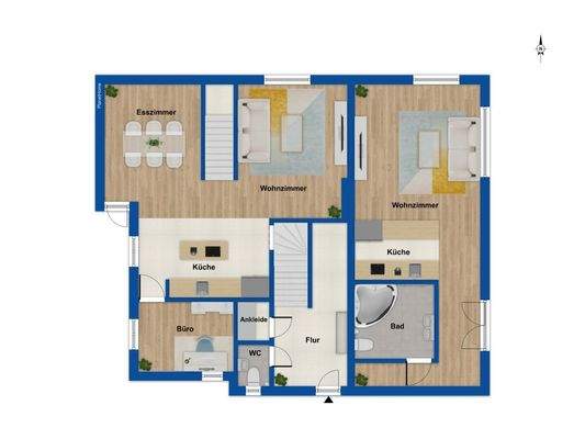 Grundriss Erdgeschoss