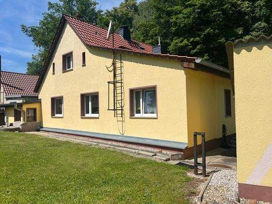 Giebelansicht Wohnhaus