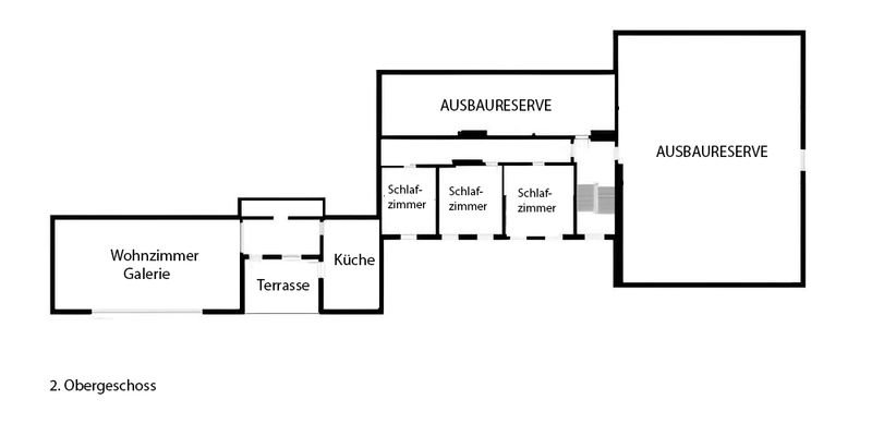 Grundriss 2. Obergeschoss