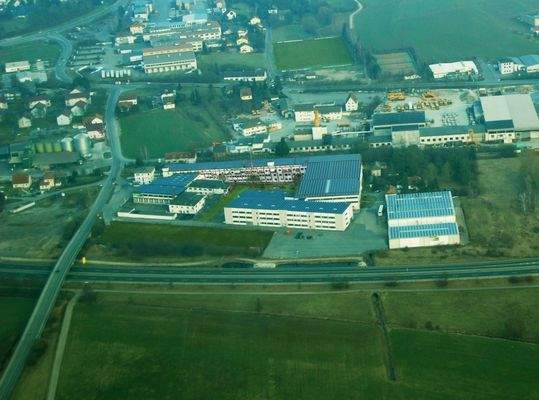 Luftbild des Areals