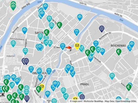 Geolyzer Kartenausschnitt