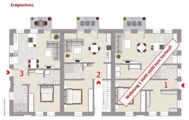 Grundriss Erdgeschoss gesamt