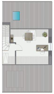 Grundriss Dachgeschoss - nicht maßstabsgerecht