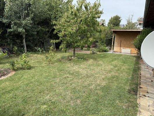 Garten und Gerätehaus