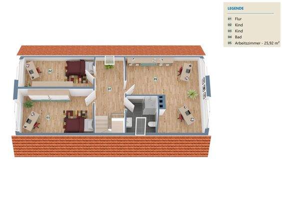 Grundriss Dachgeschoss