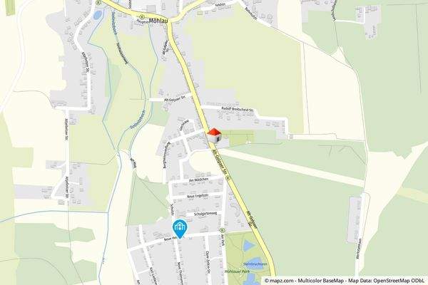 Geolyzer Kartenausschnitt