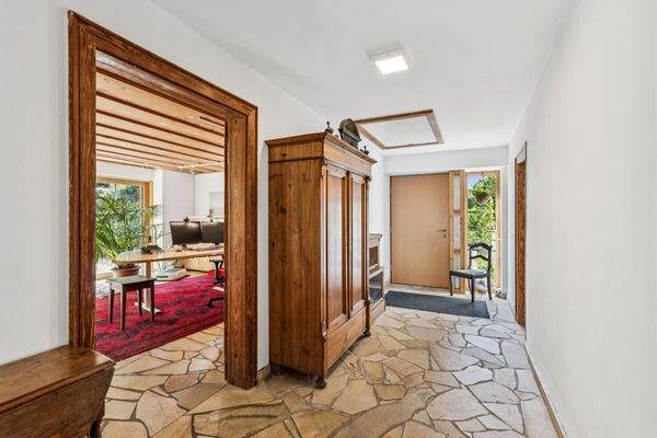 Flur zum Arbeitszimmer