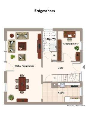 Grundriss Erdgeschoss