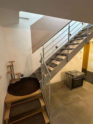 Moderner Treppenaufgang