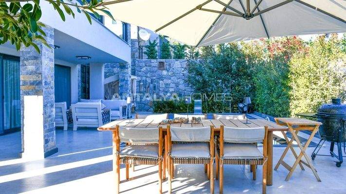 Move-In Ready Stylish House with Private Pool in Bodrum
