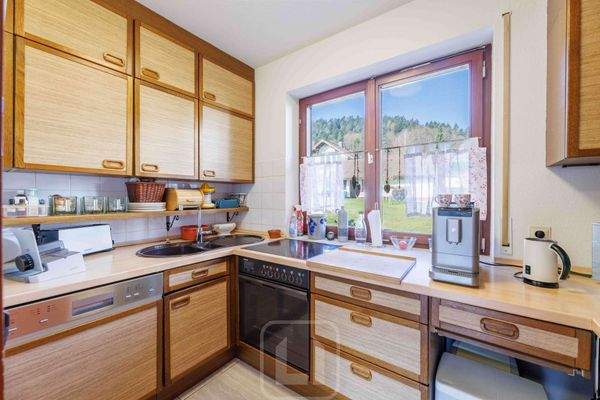 Einbauküche mit Ausblick