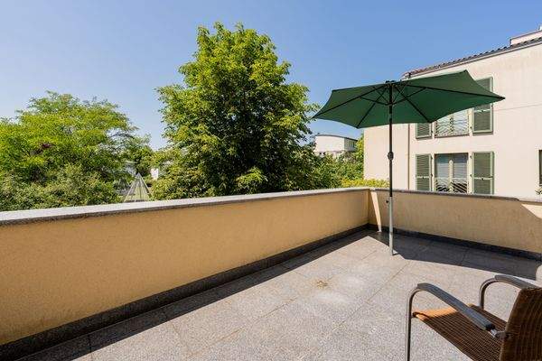 Private outdoor area with a residential feel